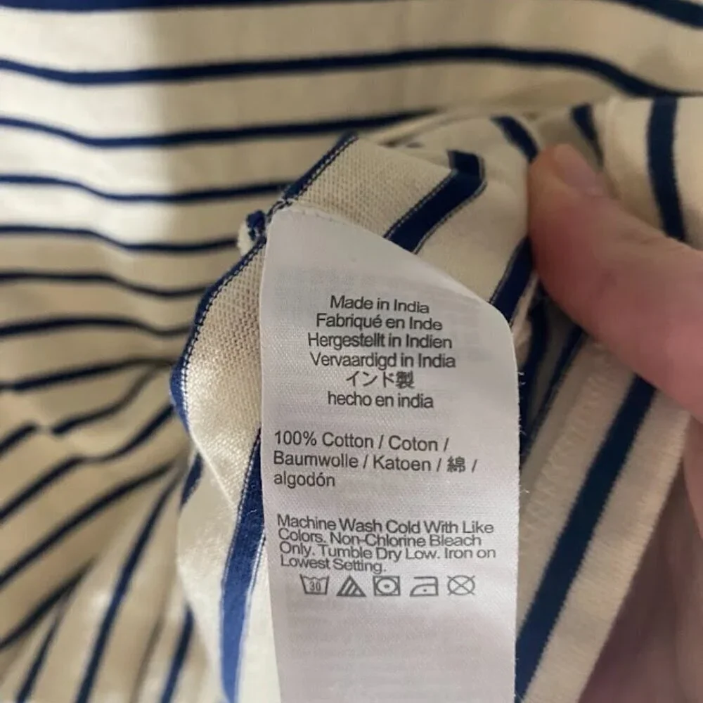J. Crew Striped Sleeveless Sweater